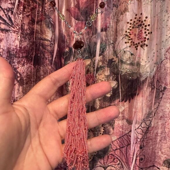 Lane Bryant Blush and Mauve Sleeveless Top - Picture 4 of 5